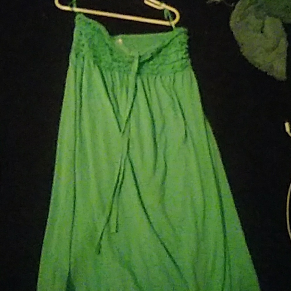 Strapless beach cover up/dess